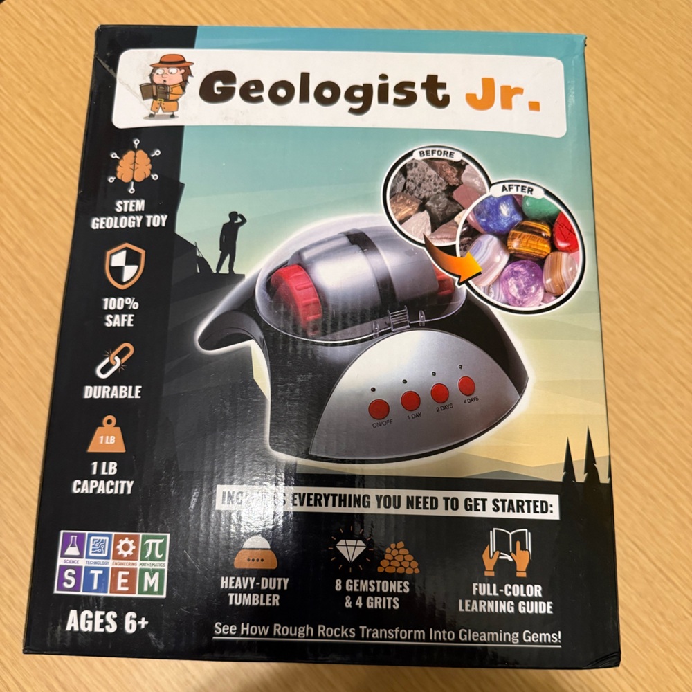 Geologist Jr. rock tumbling kit
